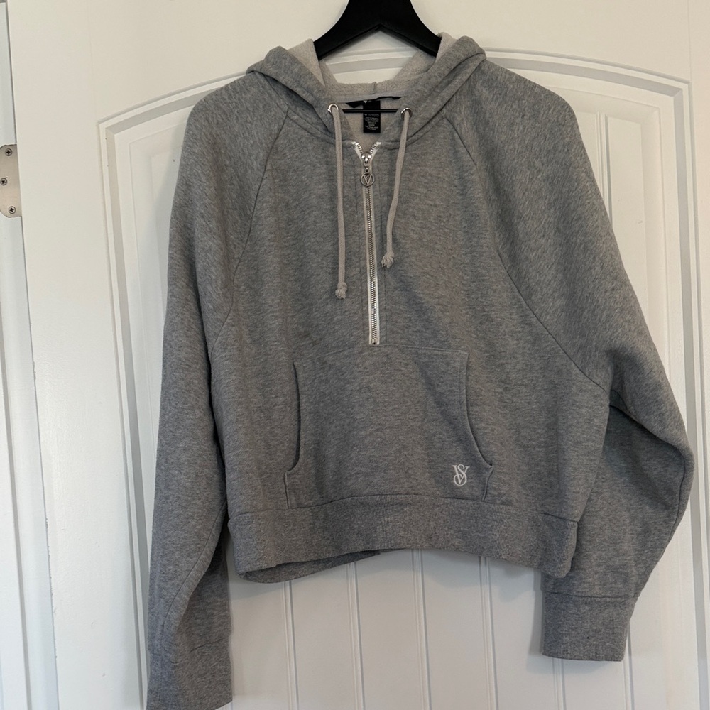Victorias Secret On Point Crop Hoodie XXL